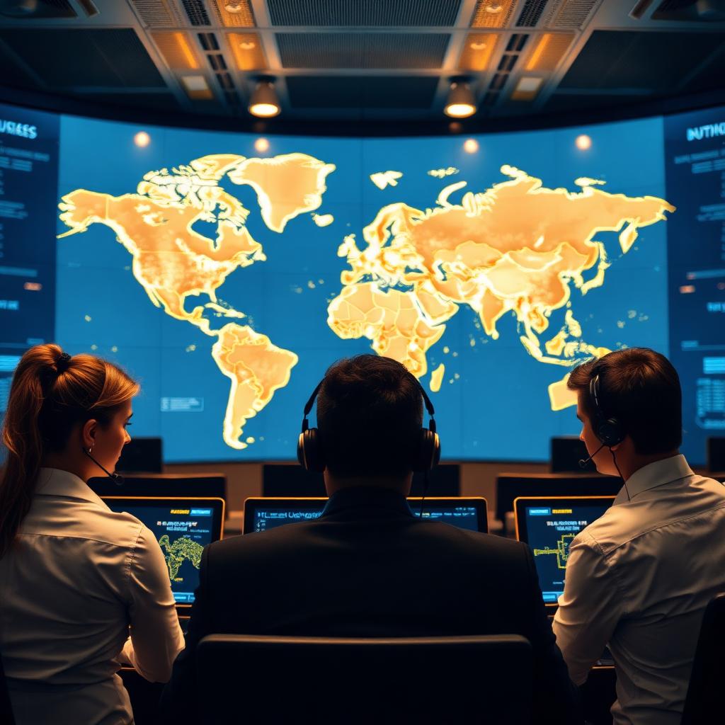 Global operations delivery center